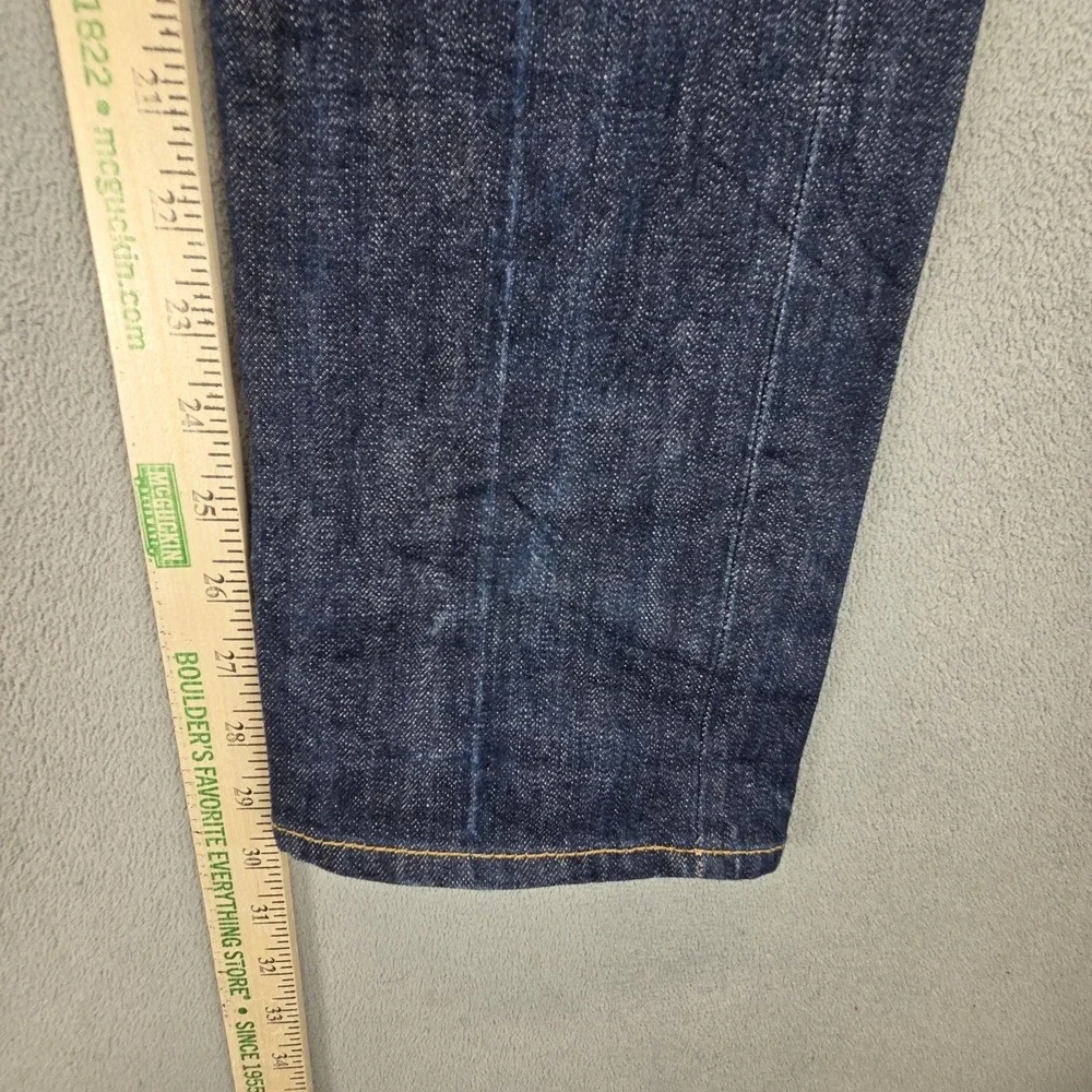 Gap Selvedge Jeans Mens‎ Blue Indigo Raw Slim Fly Fits 30x30